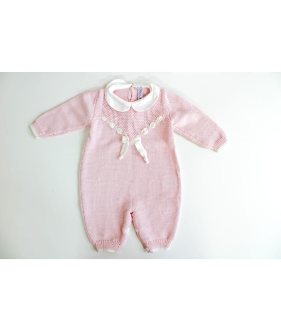 V-Neck Wool Onesie