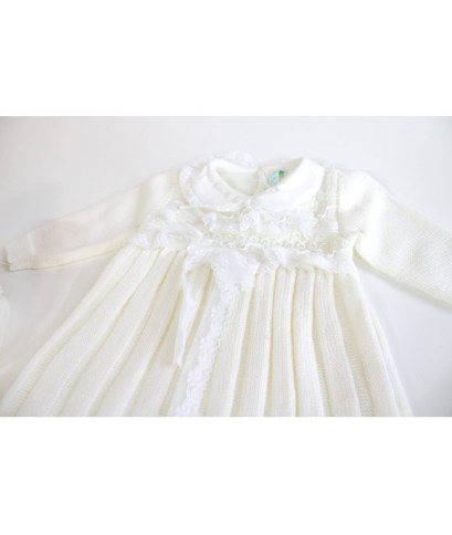 Lace Series With Wool Bow – Dress §609