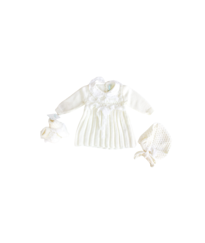 Lace Series With Wool Bow – Dress §609