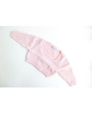 Scaldacuore Con Bottoni Lana - Rosa §619