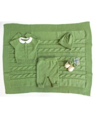 Set Trecce Lana - Coprifasce Maschietto §625