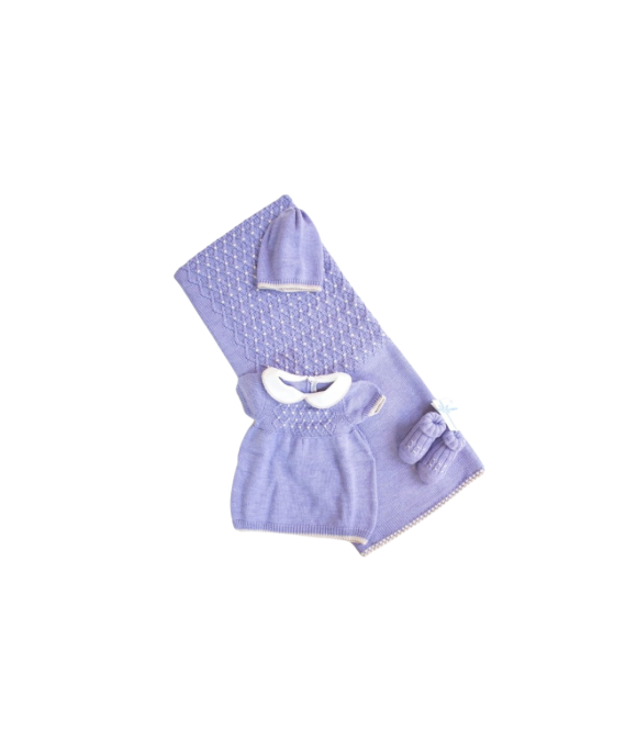 Set Punto Smock Cotone - Vestina §642