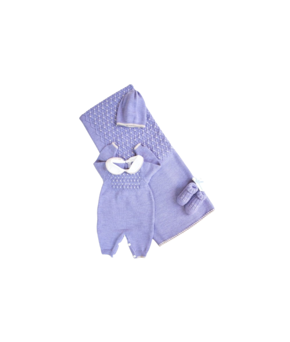 Set Punto Smock Cotone - Tutina §643