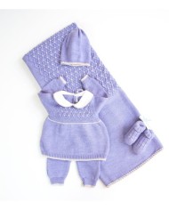 Set Punto Smock Cotone - Coprifasce Femminuccia §644