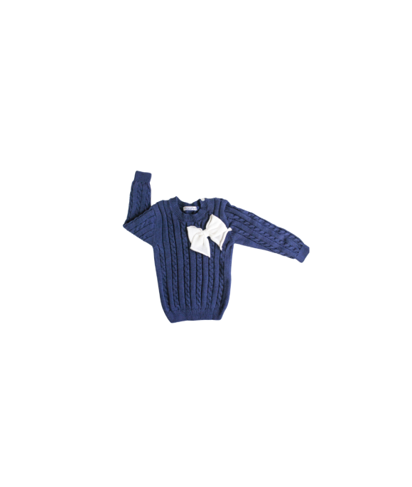 Cotton Bow Sweater §676