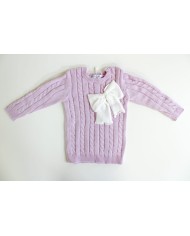 Maglione Con Fiocco Cotone §679