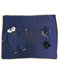 Set Punto Smock Lana - Tutina §684