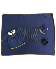 Set Punto Smock Lana - Vestina §685