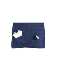 Set Fiocco Intrecciato Cotone - Coprifasce Femminuccia §689