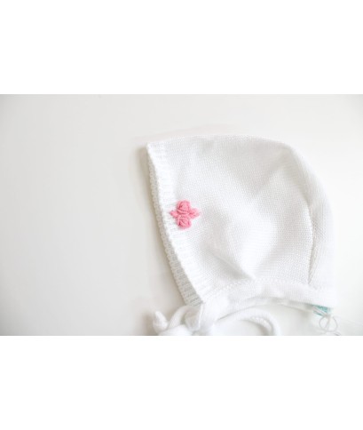 Serie Roselline Cotone - Cuffia §695