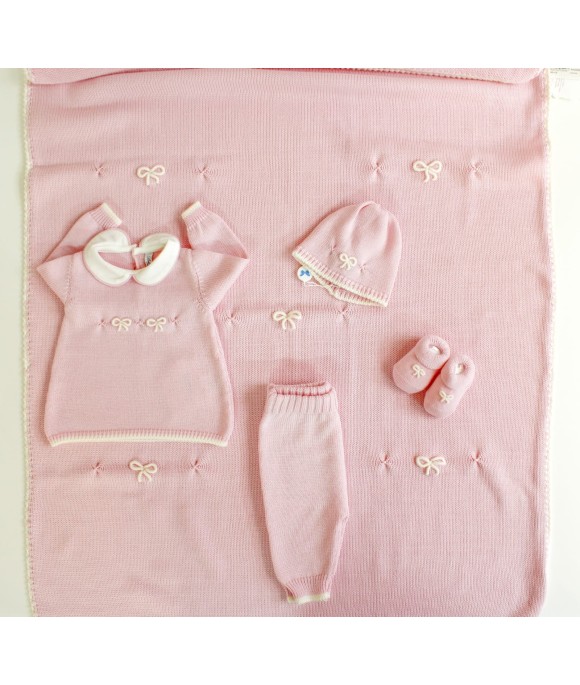 Love Knot Wool Set - 2 Pcs Baby Girl Headband Cover §697