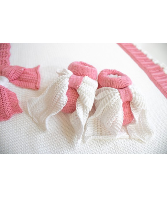 Antique Cotton Bow Set - Onesie §712