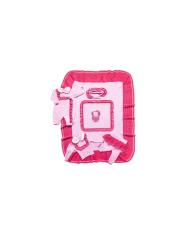 Set Rouches Bicolore Lana - Coprifasce Femminuccia § 714