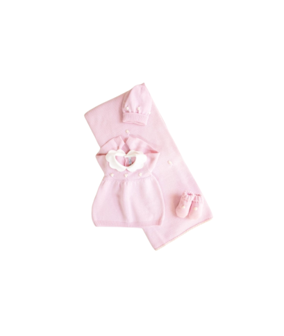 Wool Roses Set - 2 Pcs Baby Girl Headband Cover §716