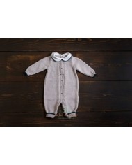 Tutina Con Fascia Ricamata Lana §717