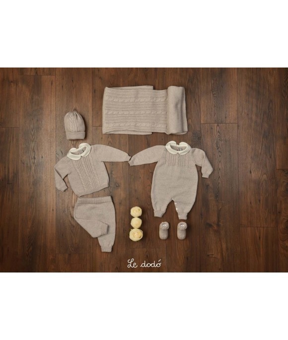 Set Treccia Multipla Lana - Tutina §719
