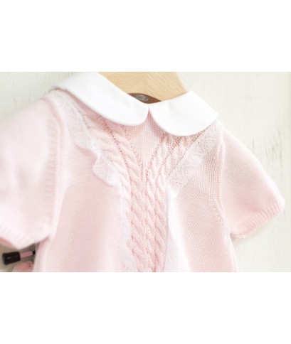 Cotton Lace Series - T-Shirt With Culottes §728