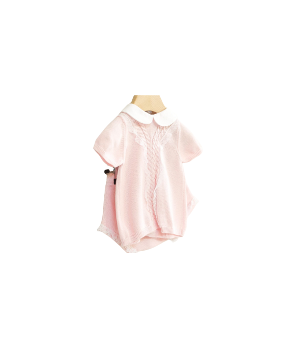 Serie Pizzo Cotone - Maglietta Con Coulotte §728