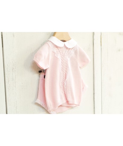 Cotton Lace Series - T-Shirt With Culottes §728