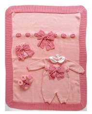 Wool Braid Bow Set - Onesie §730