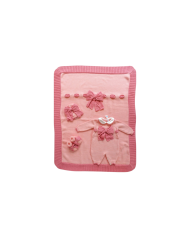 Set Fiocco Treccia Lana - Coprifasce Femminuccia §729