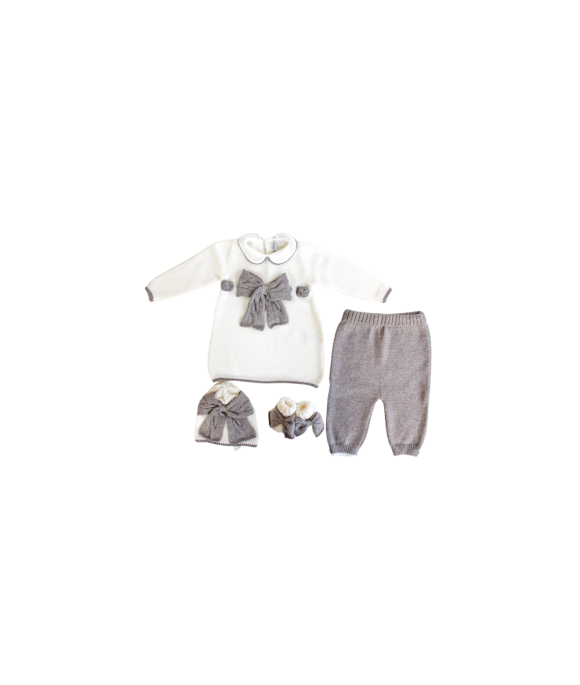 Set Fiocco Treccia Lana - Coprifasce (Senza Coperta) §731