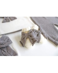 Set Fiocco Treccia Lana - Coprifasce (Senza Coperta) §731
