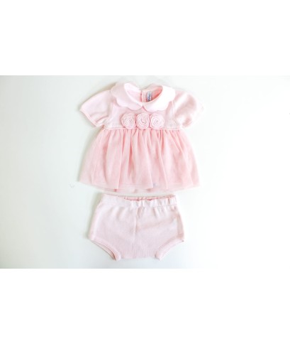 Serie Tulle Cotone - Maglietta Corto Con Coulotte §732
