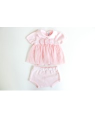 Serie Tulle Cotone - Maglietta Corto Con Coulotte §732