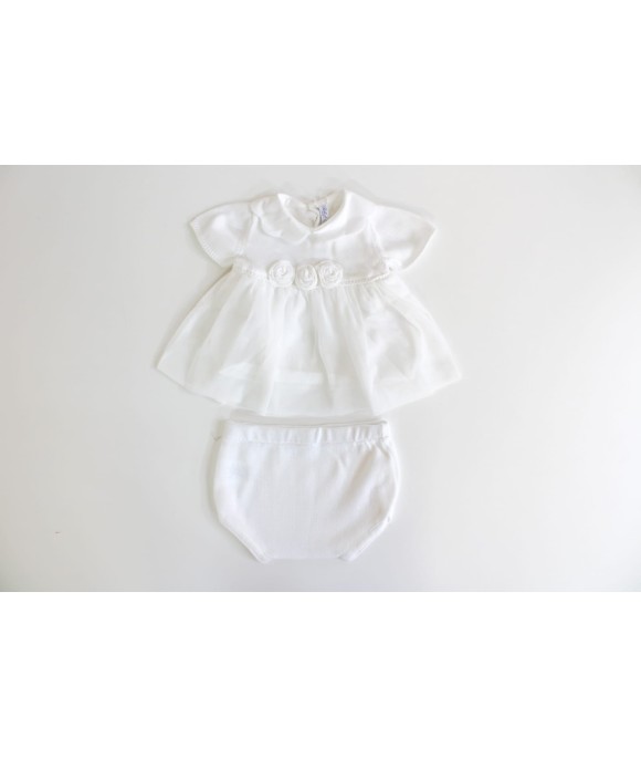 Tulle Cotton Series - T-Shirt With Culottes §738
