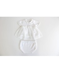 Tulle Cotton Series - T-Shirt With Culottes §738