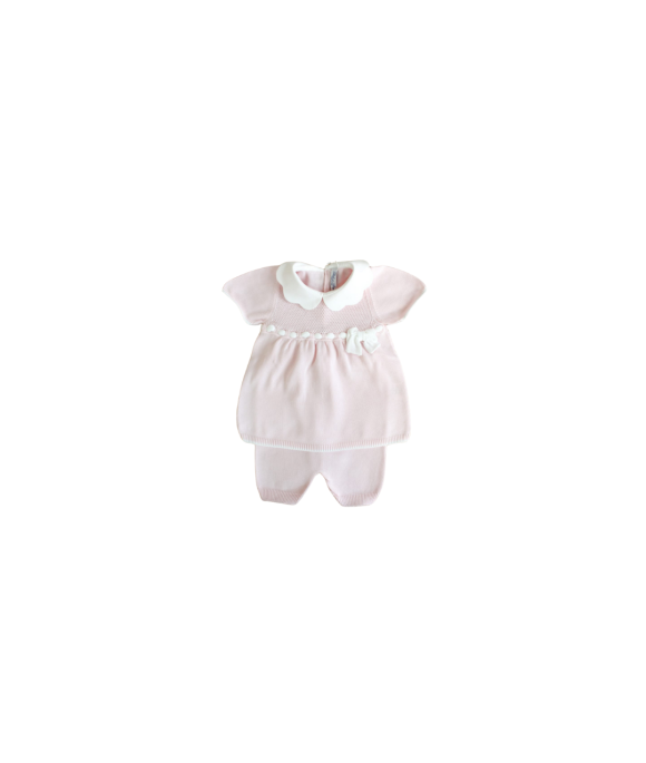 Cotton Ribbon Series With Bow - 2 Pcs Short Baby Girl's Bandana Cover §748