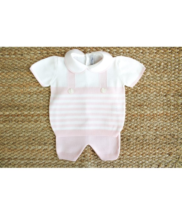 Serie Marinaretto Cotone - Completino 2 Pezzi Corto Femminuccia §750