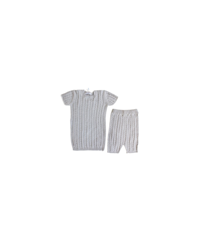 Serie Trecce Cotone - Completino 2 Pezzi Corto §753