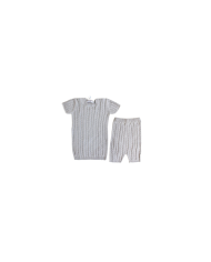 Serie Trecce Cotone - Completino 2 Pezzi Corto §753