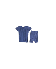 Serie Trecce Cotone - Completino 2 Pezzi Corto §754