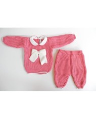 2 Pcs Set English Wool Sweater (Sweater + Pants) §763