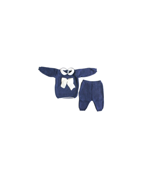 Completo 2 Pezzi Maglia Inglese Lana (Maglia + Pantaloine) §764