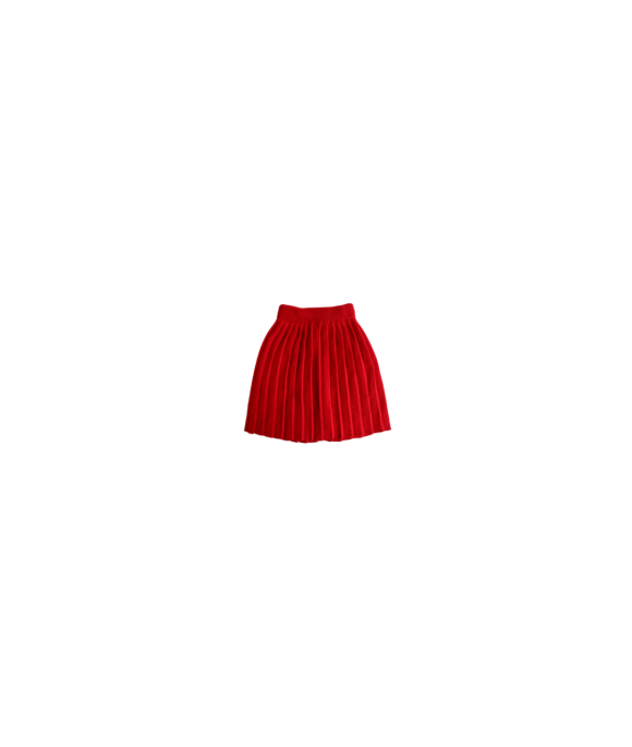 Wool Pleated Skirt §767