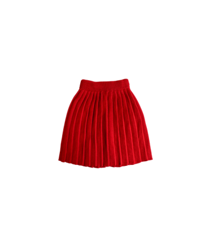 Wool Pleated Skirt §767