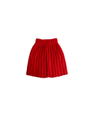 Wool Pleated Skirt §767
