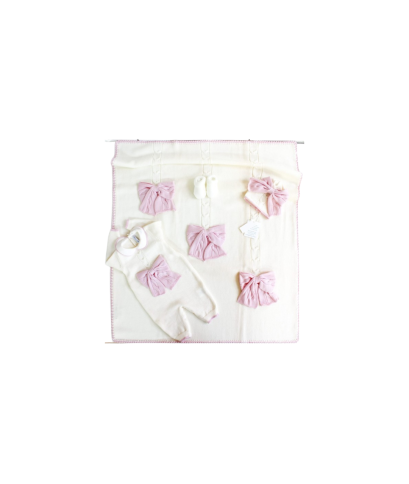 Set Braided Wool Bow - Onesie §772