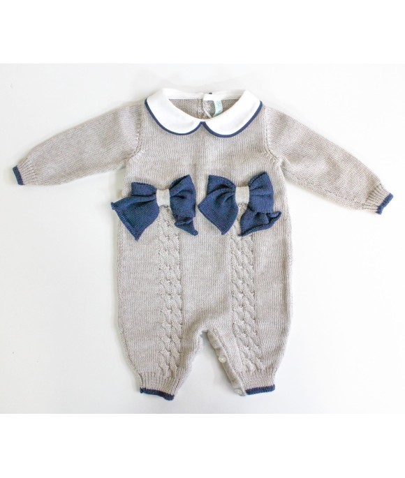 Wool Bow Onesie §774