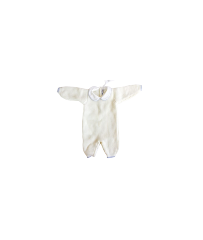 Wool Vertical Striped Onesie (Boy) §776