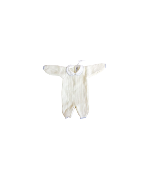 Wool Vertical Striped Onesie (Boy) §776