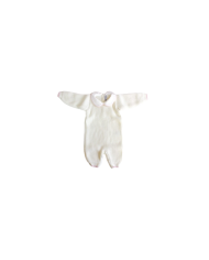 Wool Vertical Striped Onesie (Boy) §776