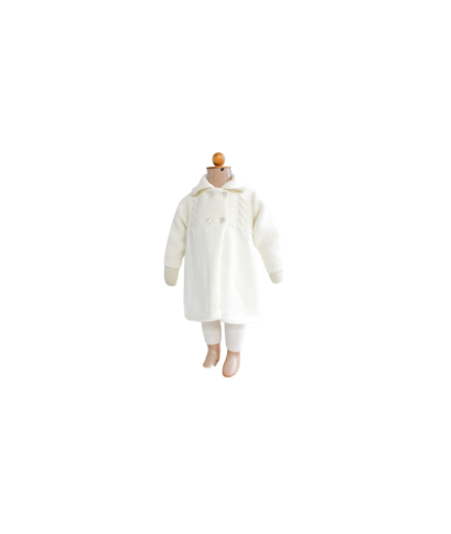 Wool Coat With Bow §124
