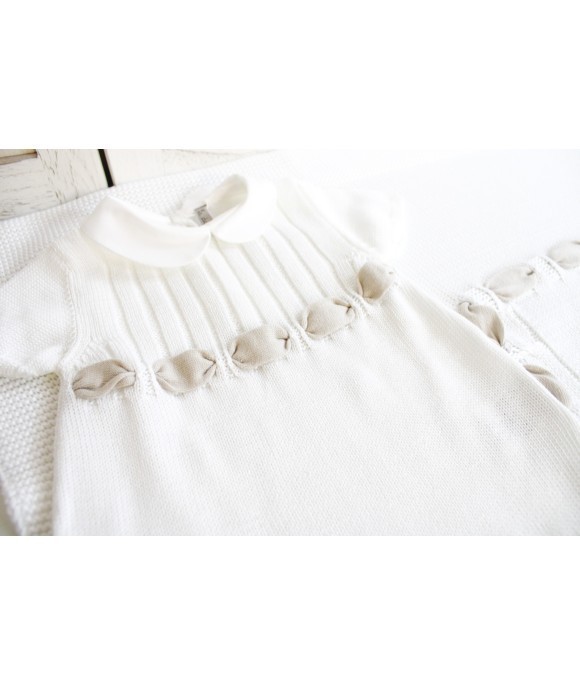 Cotton Ribbon Bow Set - Romper