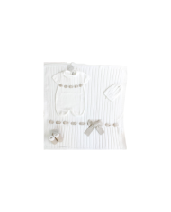 Cotton Ribbon Bow Set - Romper