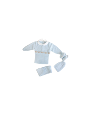Cotton Ribbon Bow Series - Romper With Shoes + Hat §454